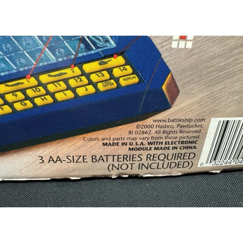 Electronic Battleship Advanced Mission 2000 Milton Bradley Complete Working